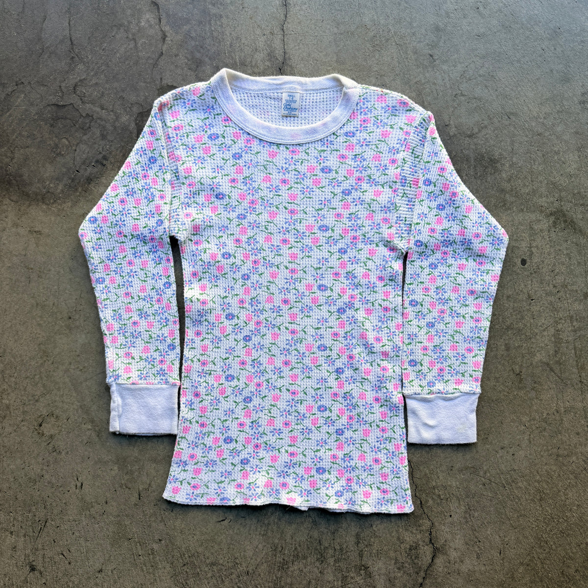 1980s Women’s Floral Thermal