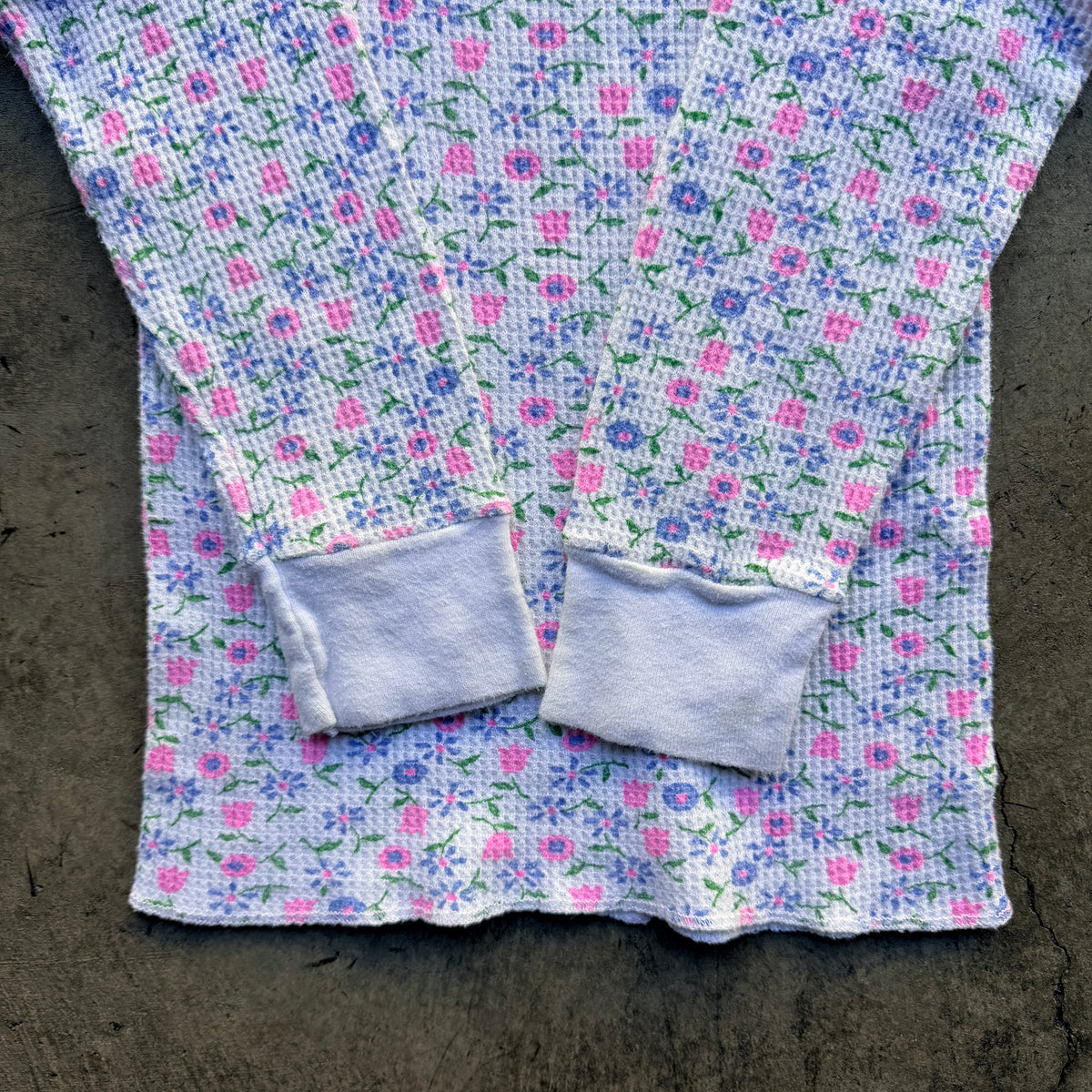 1980s Women’s Floral Thermal