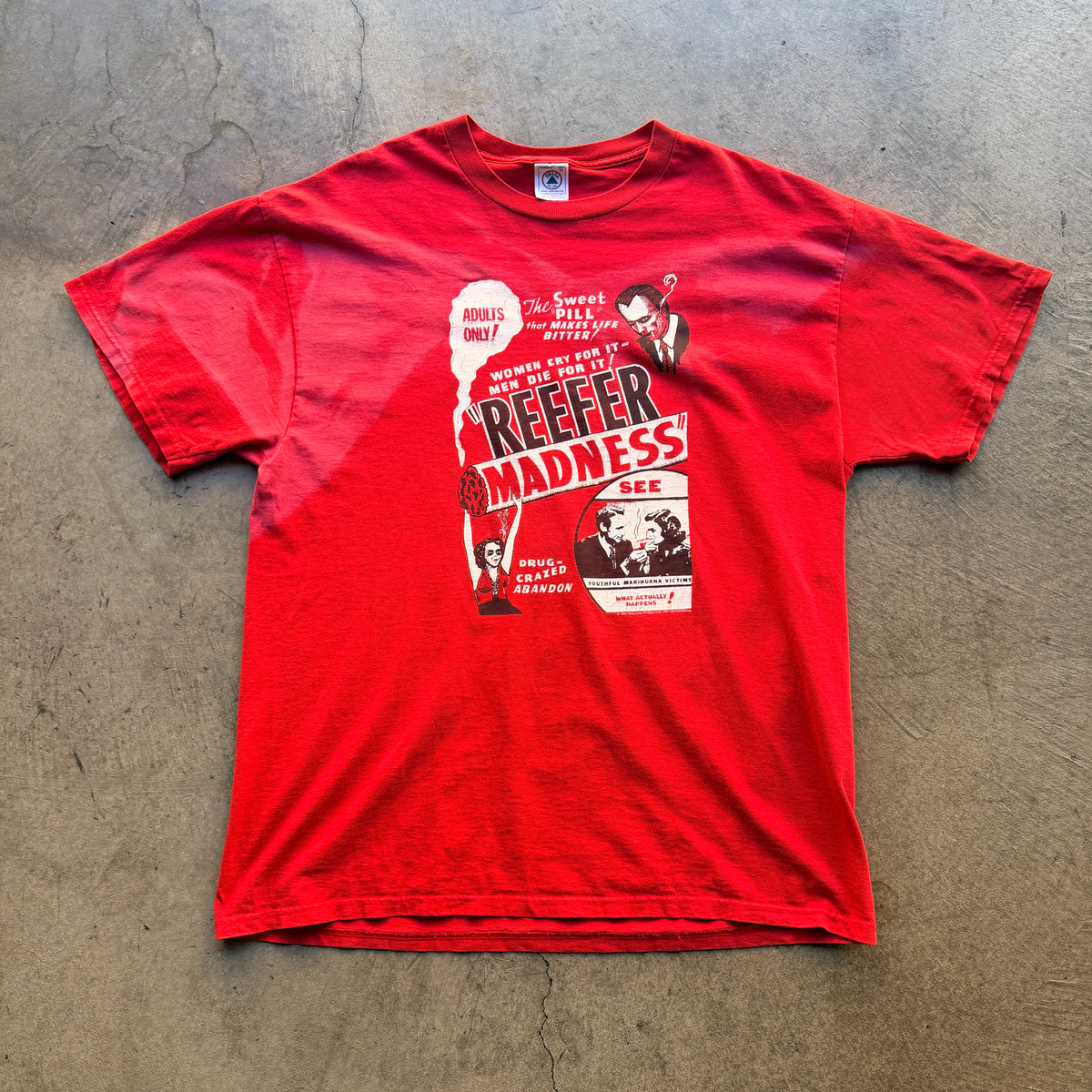 1996 Reefer Madness Movie Promo Tee