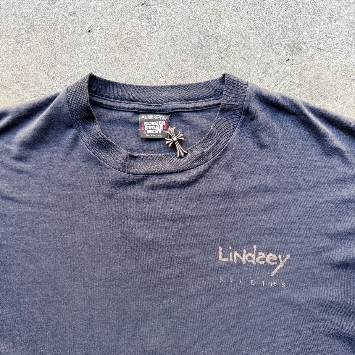 1990s Lindsey Studios Faded Tee