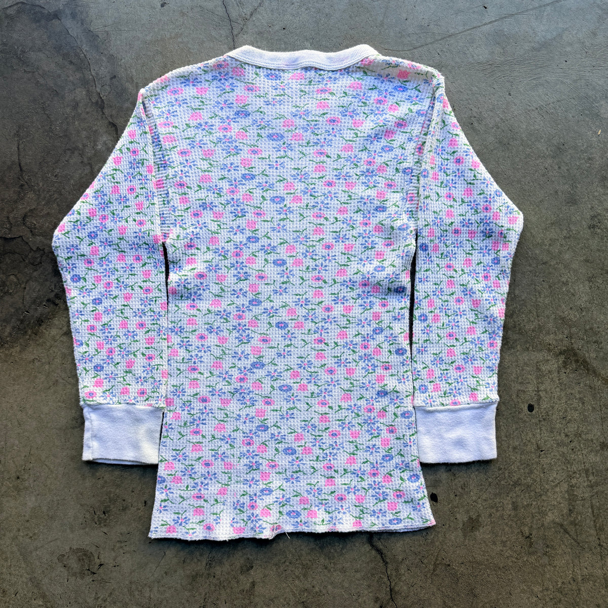 1980s Women’s Floral Thermal