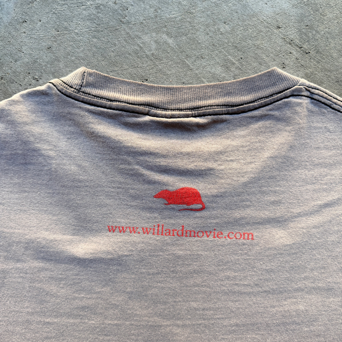 2003 Willard Faded Movie Promo Tee
