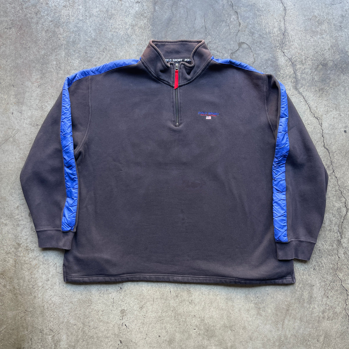 1990s Polo Sport Quarter Zip Sweatshirt