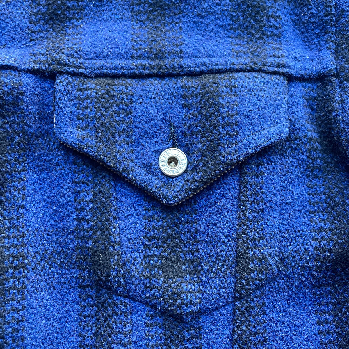 1990s Replay Plaid Type III Trucker Jacket