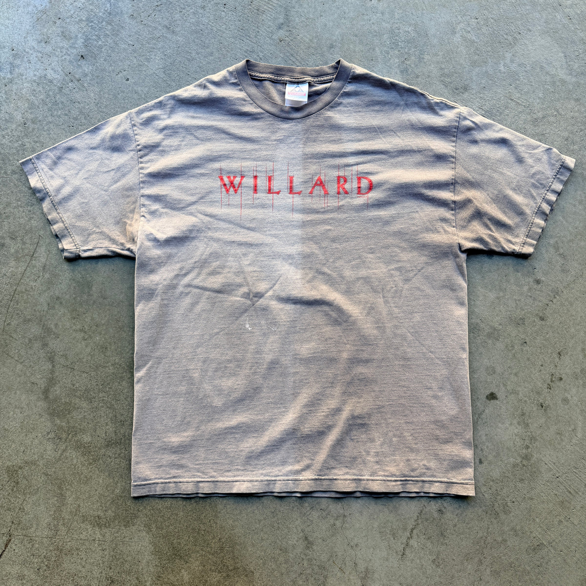 2003 Willard Faded Movie Promo Tee