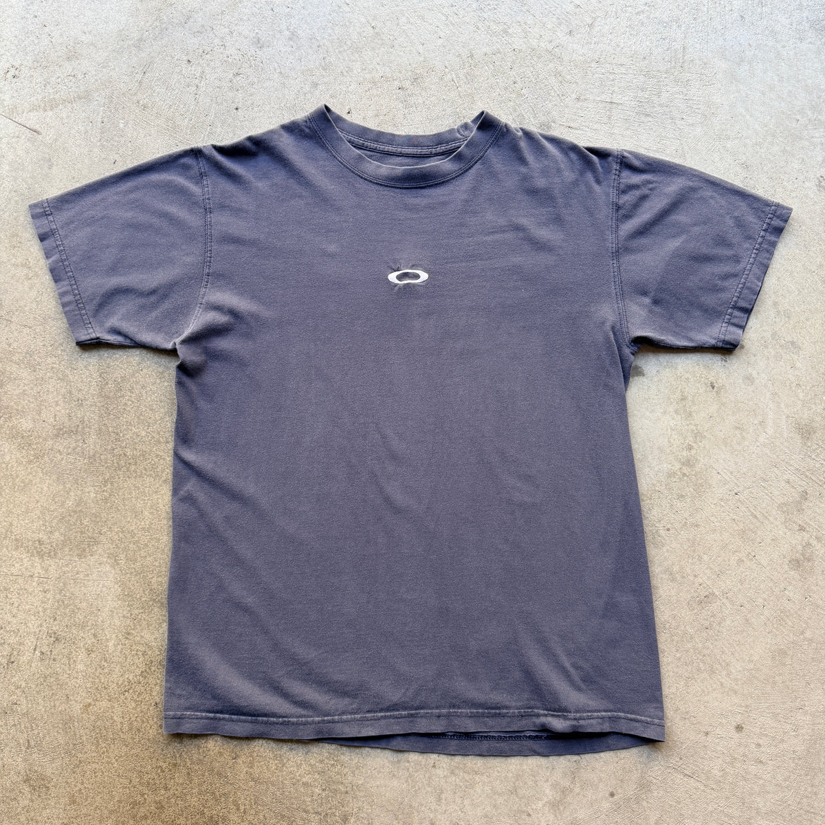 1990s Oakley Embroidered Center O Tee
