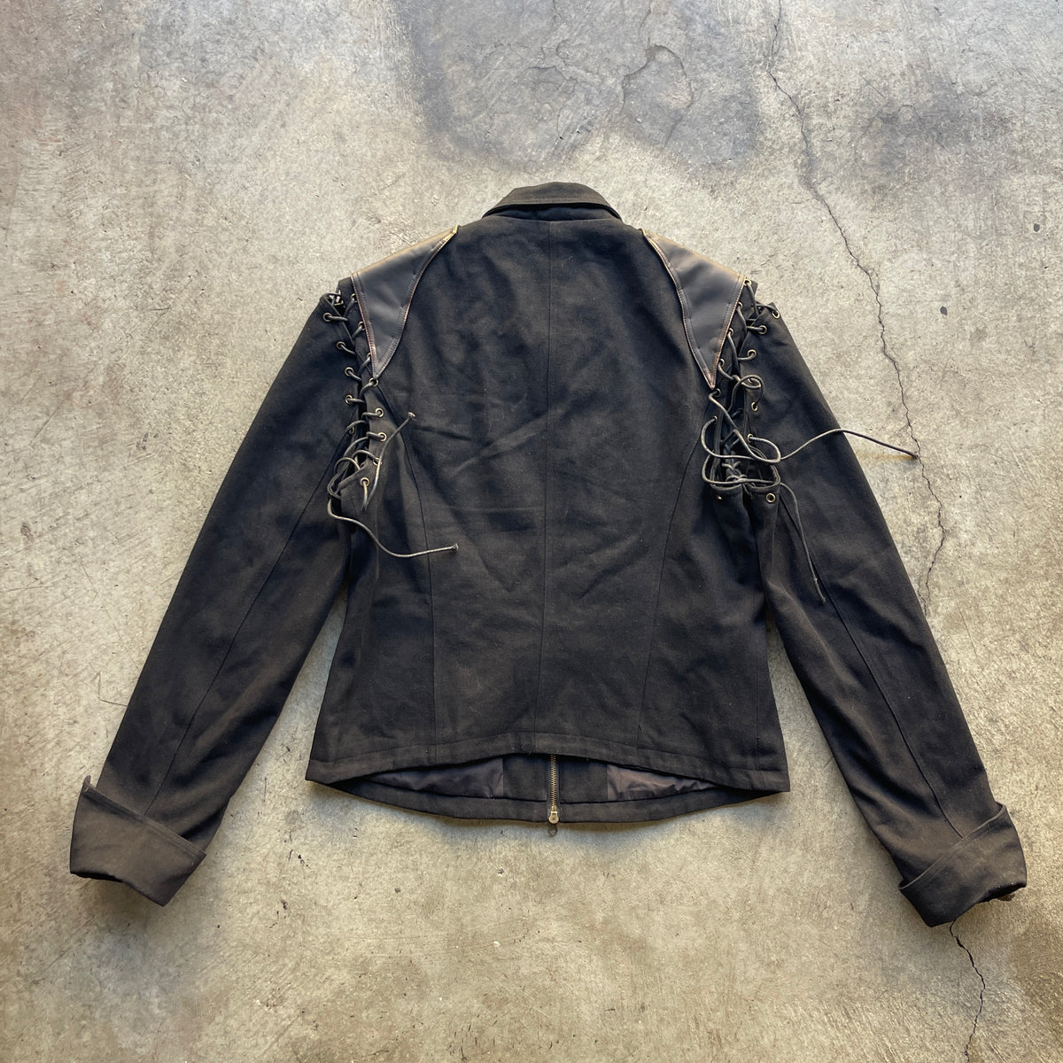 Y2K Punk Rave Napoleon Steampunk Jacket