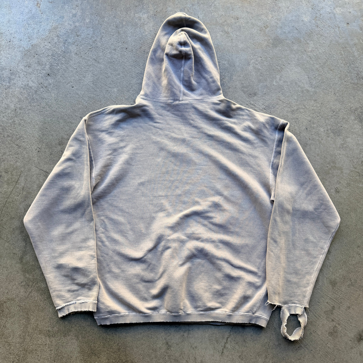 1990s Distressed Geek Pullover Hoodie