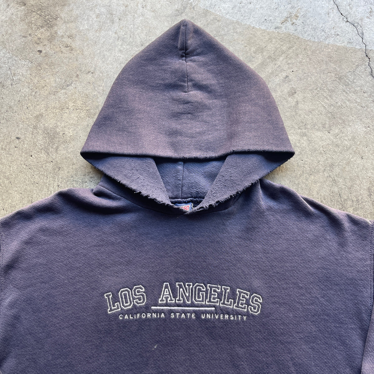 2000s CSU Los Angeles Distressed Hoodie