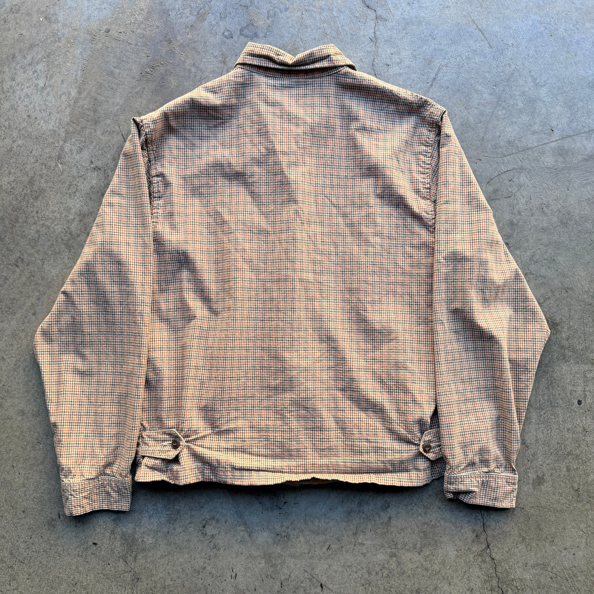2000s Gap Plaid Harrington Jacket