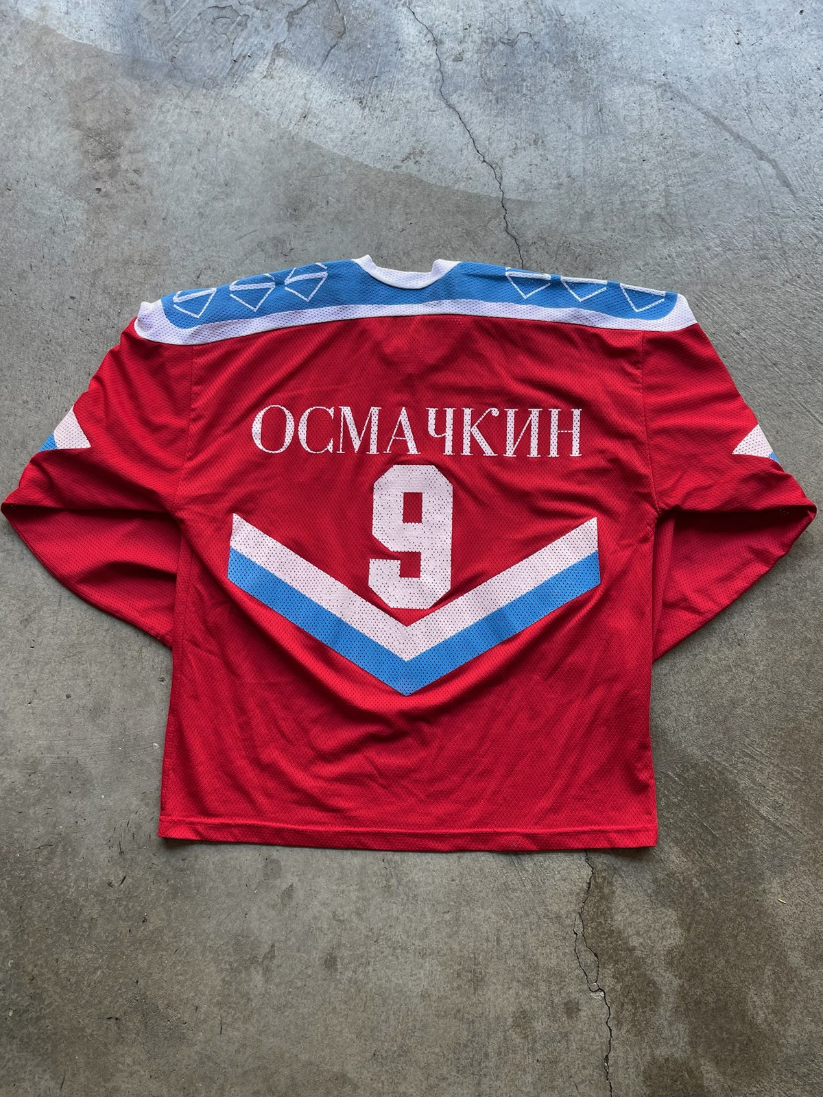 1990s Team Russia Player Issued #9 Jersey