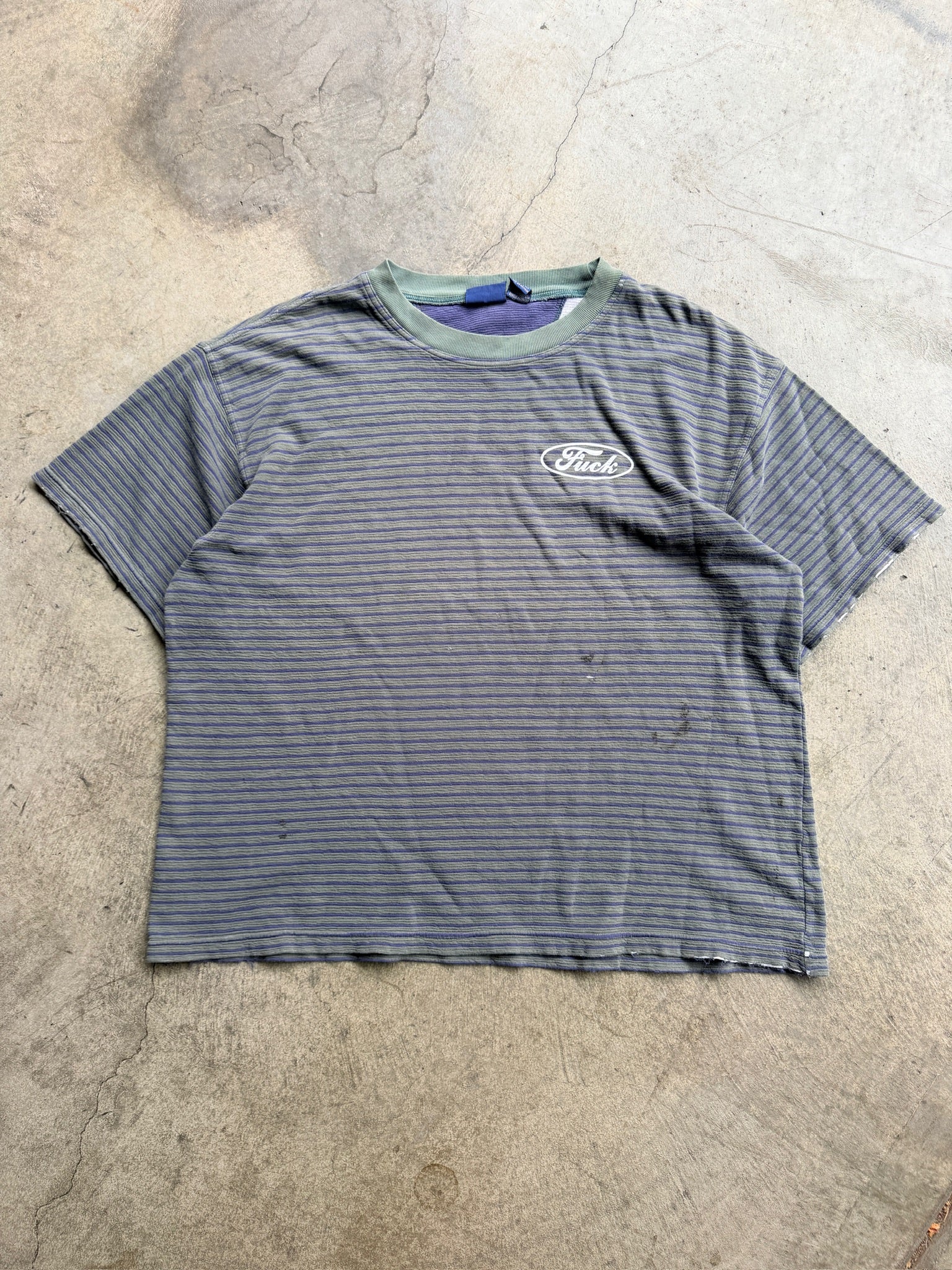 Fuck Striped Tee