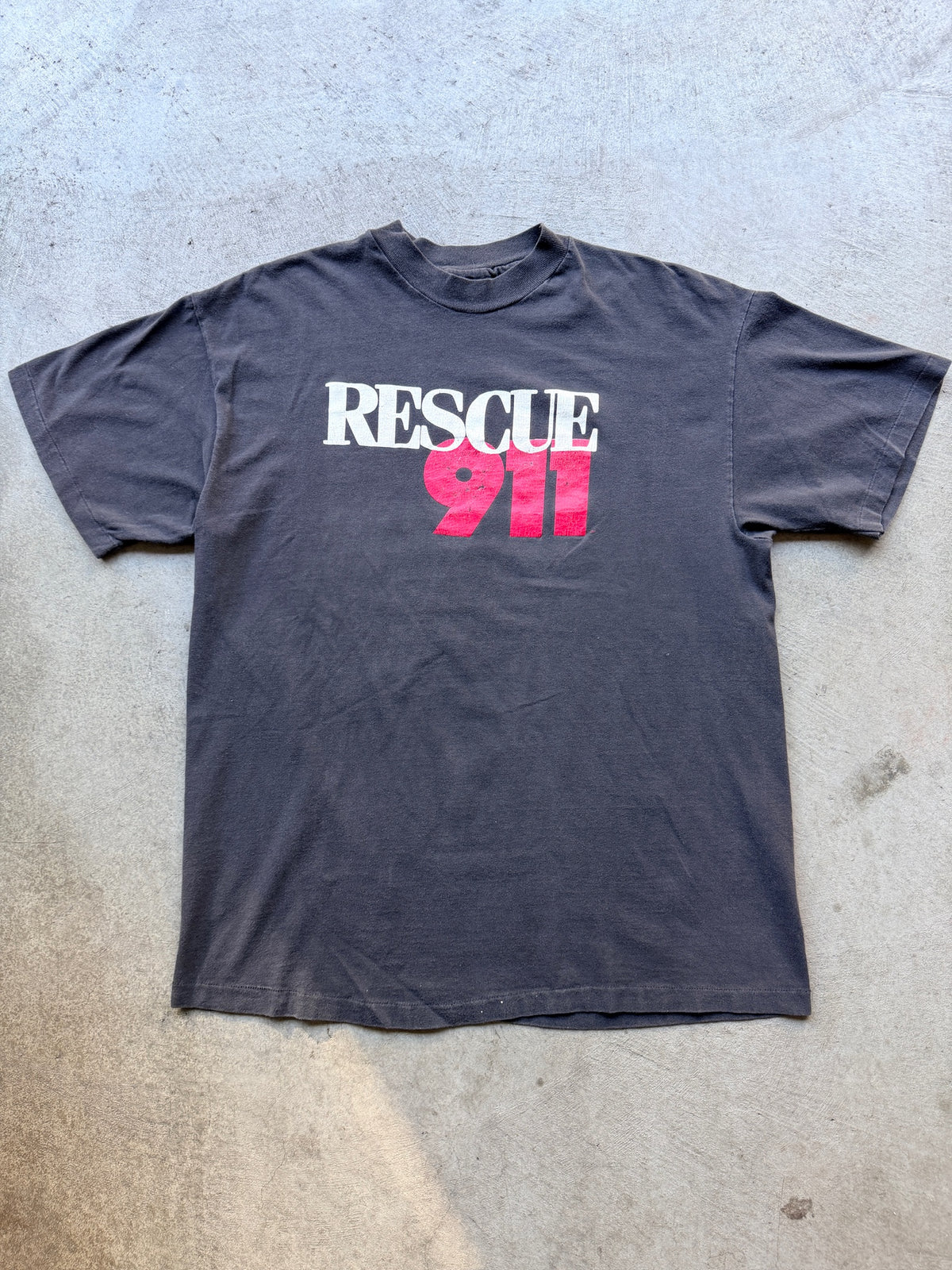 1990s Rescue 911 Faded Tee