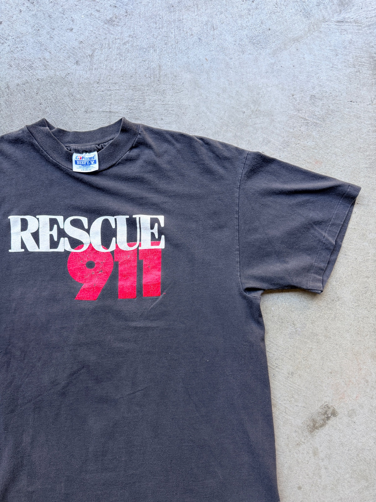 1990s Rescue 911 Faded Tee