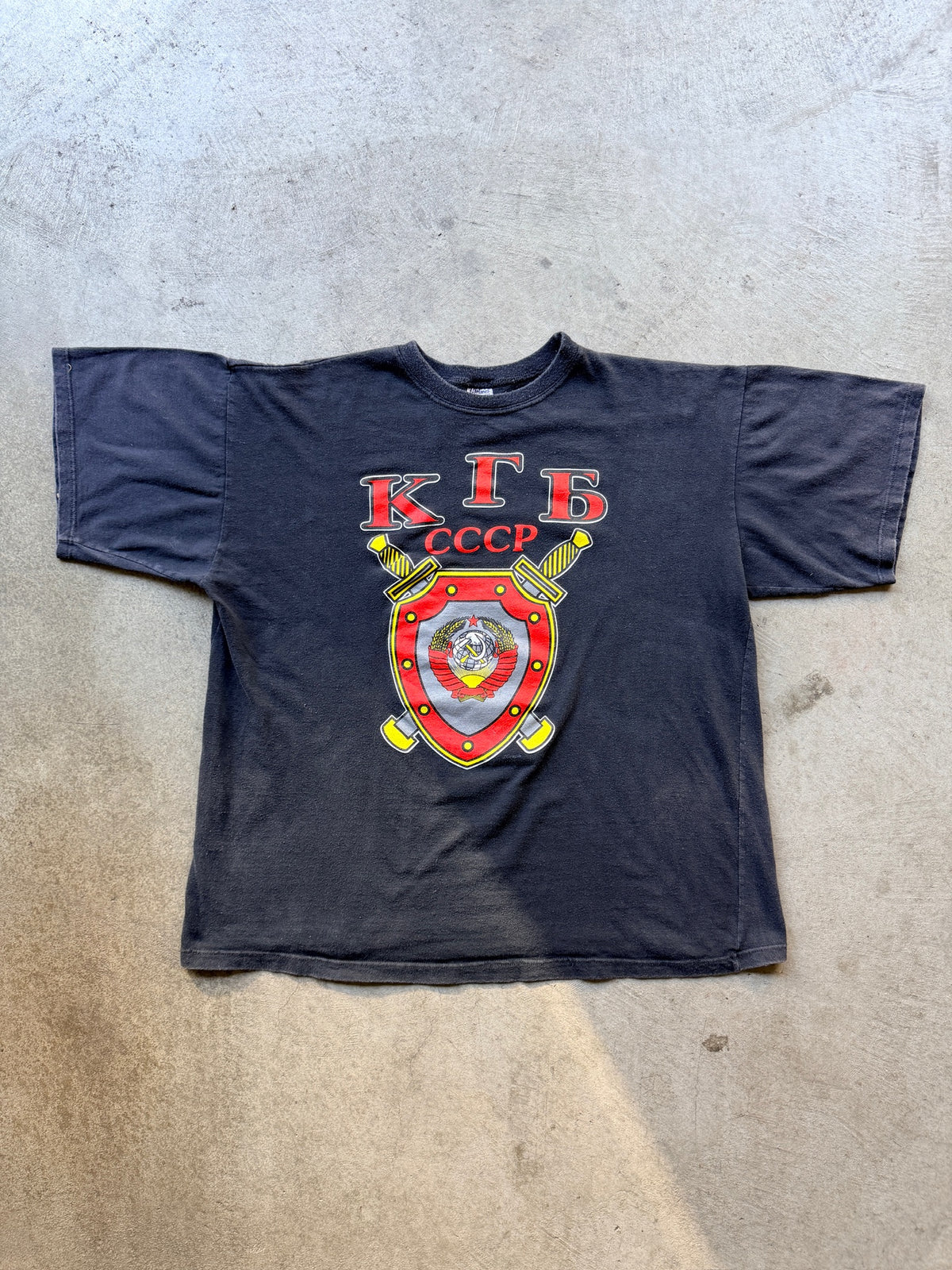 1980S Soviet KGB Tee