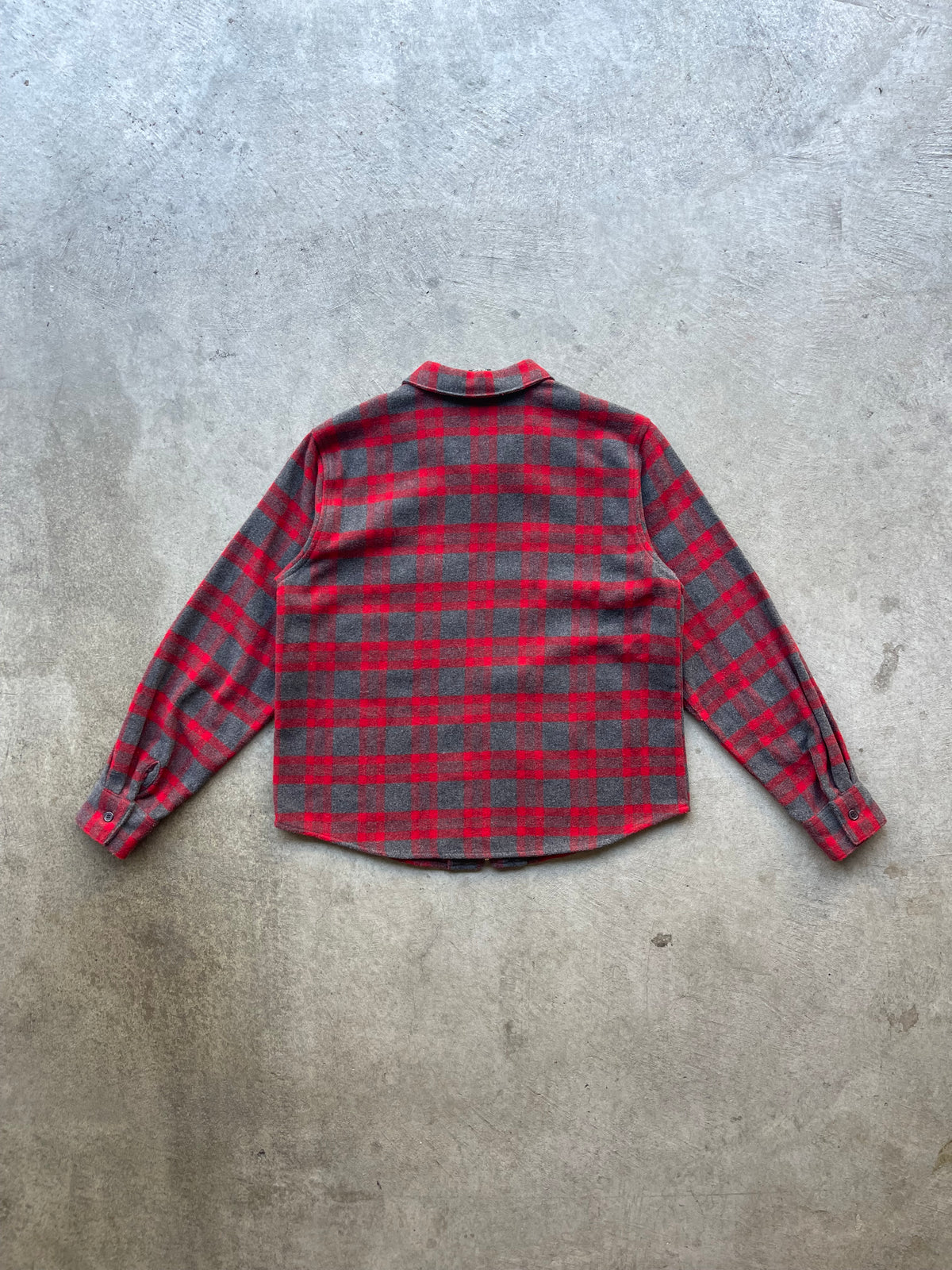 2000s Old Navy Buffalo Plaid Full Zip Flannel