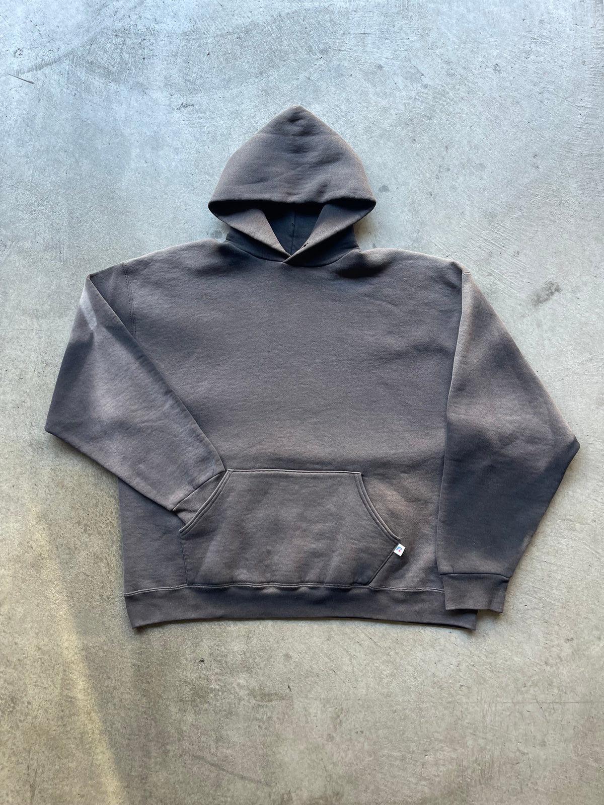 1990s Faded Russell Blank Hoodie